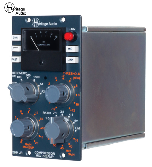 Heritage Audio 2264jr麦克风前置放大器和压缩器