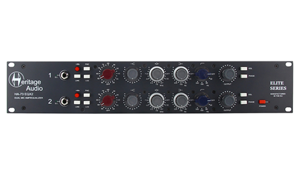Heritage Audio 双通道条 HA-73 EQX2