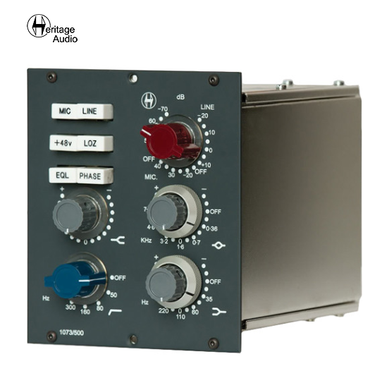 Heritage Audio?1073 API 500系列麦克风前置放大器模块?