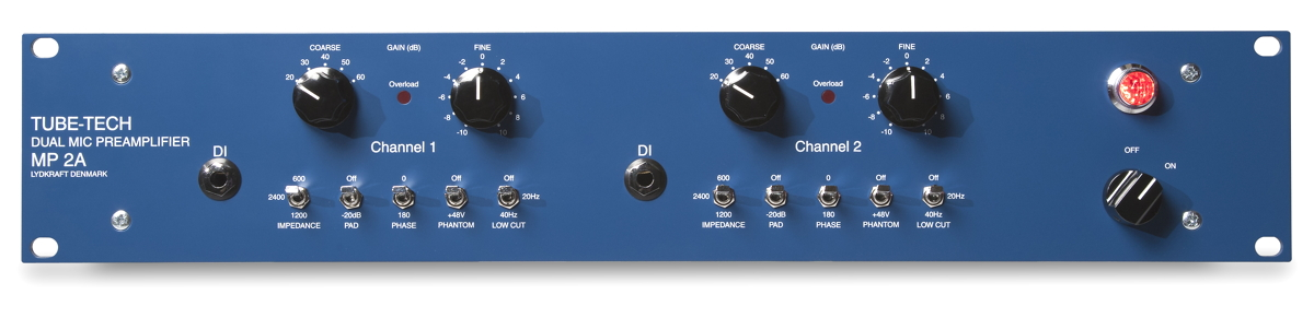 MP2A Dual Mic Preamplifier and DI