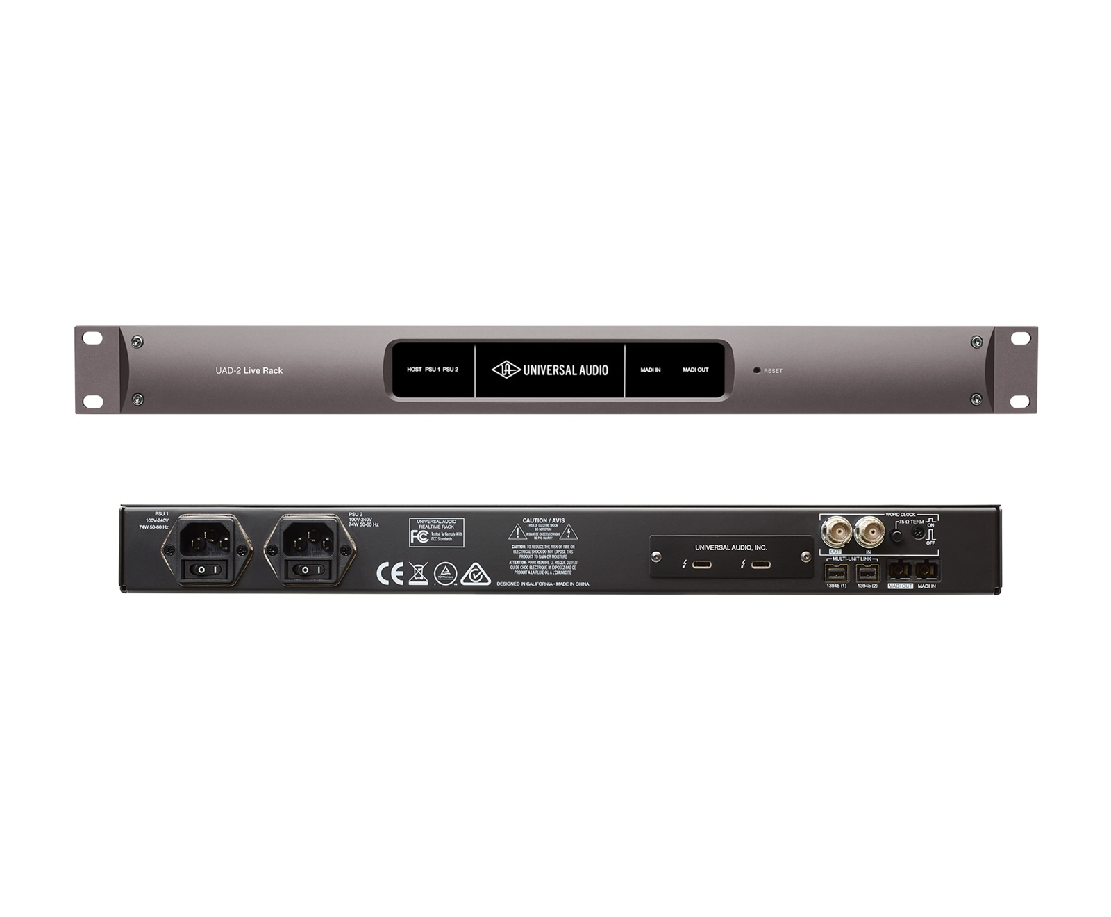 UAD-2 Live Rack Core 16路光纤MADI效果处理器