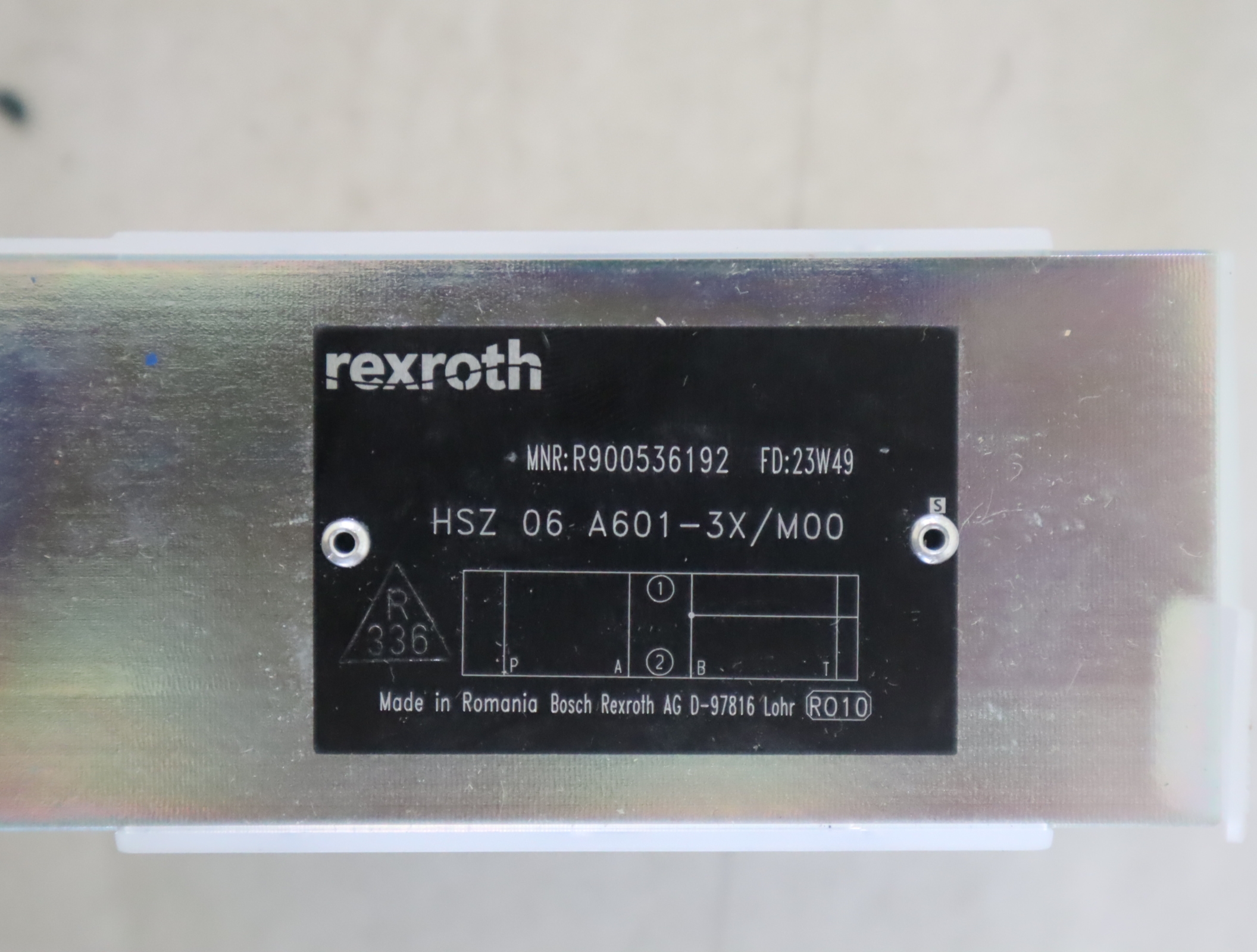 HSZ06A601-3X/M00 R900536192 德国力士乐REXROTH过渡板