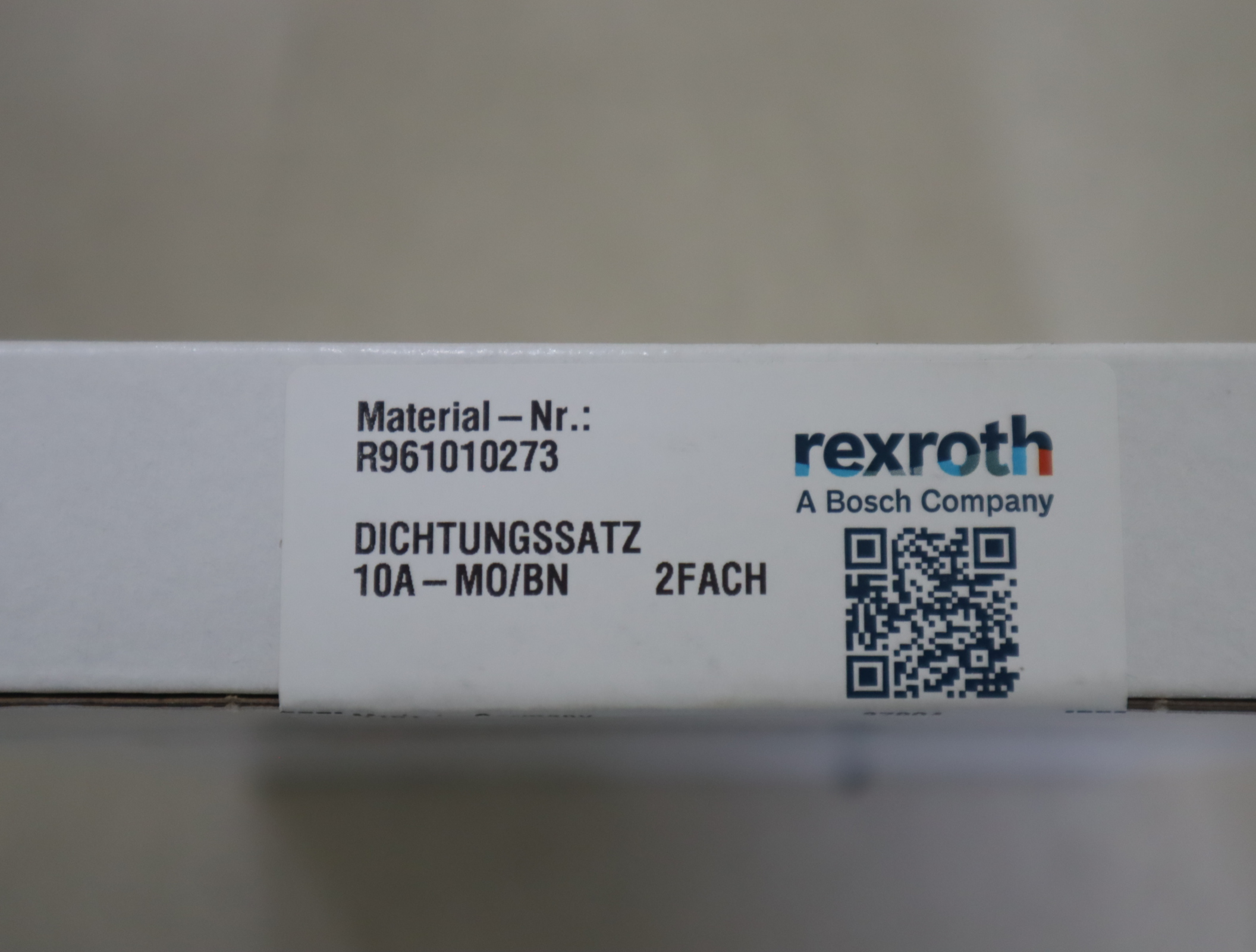 R961010273 DICHTUNGSSATZ 10A-M0/BN 2FACH 力士乐REXROTH密封件