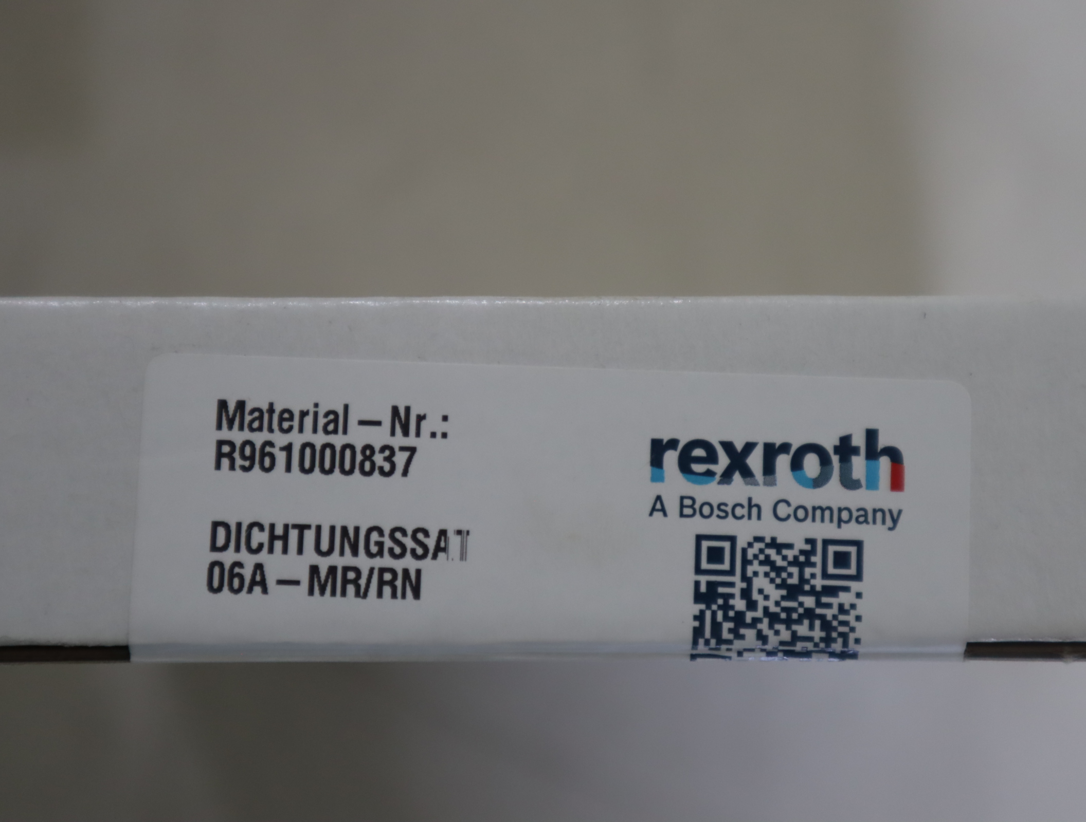 R961000837 DICHTUNGSSATZ 06A-MR/RN 力士乐REXROTH油缸密封件