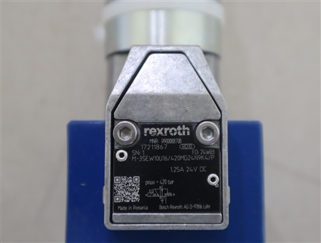 R900088708 M-3SEW10U1X/420MG24N9K4/P 力士乐REXROTH电磁球阀