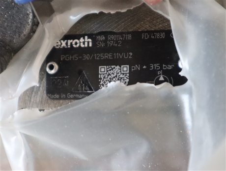 R901147118 PGH5-3X/125RE11VU2 德国REXROTH力士乐高压内齿轮泵