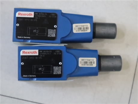 0811104113 ZDBT-XP2-10/315 ZDBT-XP2-1X/315 REXROTH比例阀
