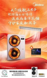 北京美的中央空调3代系列 7匹一拖五多联机MJV-160W-E01-LHIII