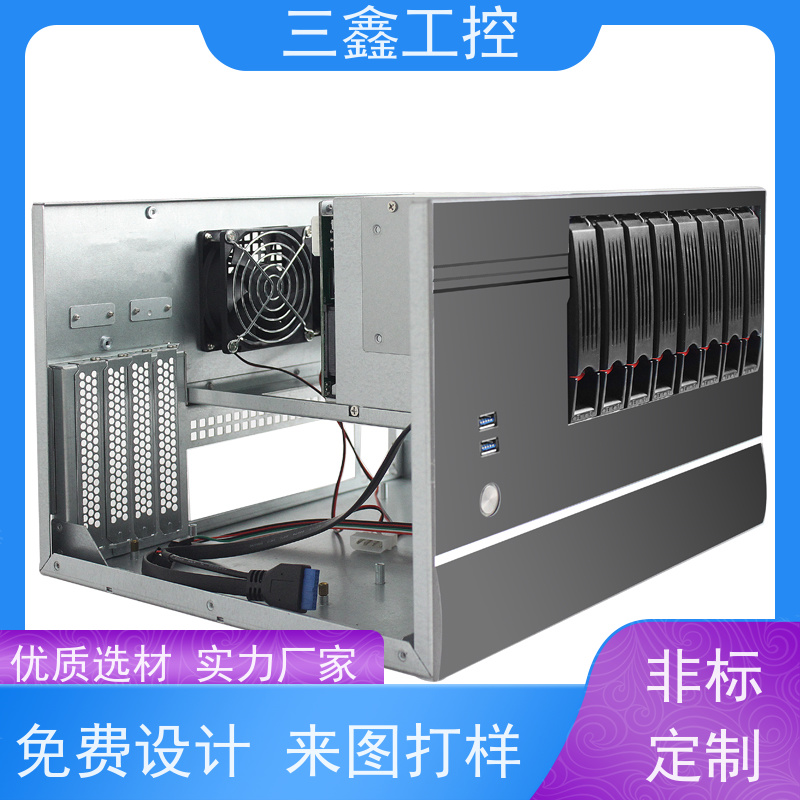 非标定制1U-4U电力通讯工业机箱 钣金外壳加工 可按色版订做