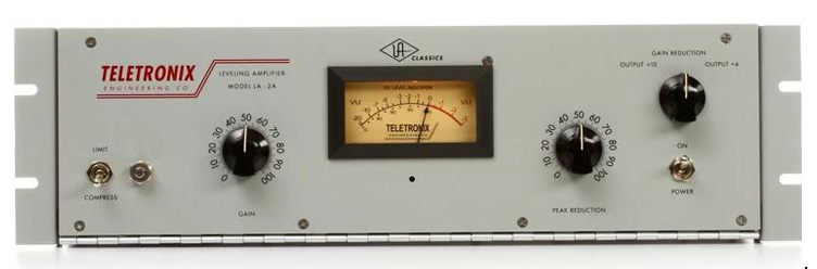 Universal Audio LA-2A 经典单通道光电电子管压缩器