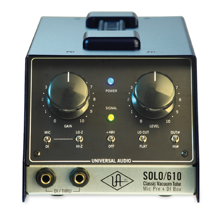 Universal Audio Solo 610 单通道电子管话放 DI盒
