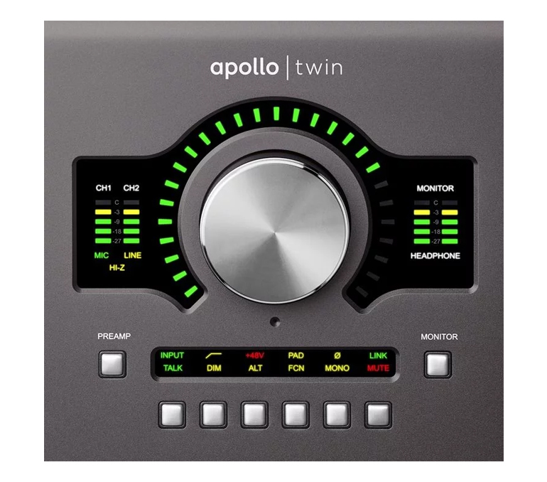 Universal Audio Apollo TWIN MKII Solo2进6出音频接口