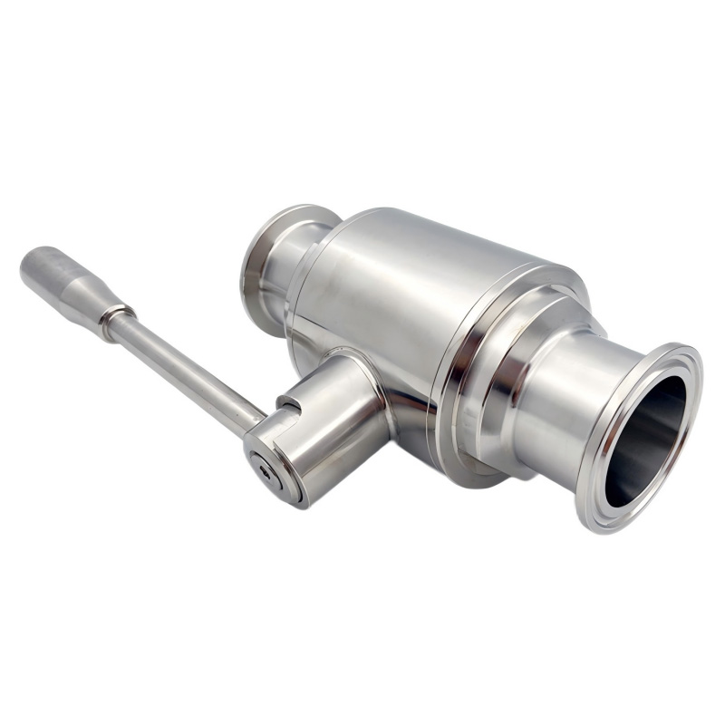 进口卫生级无滞留卡箍球阀