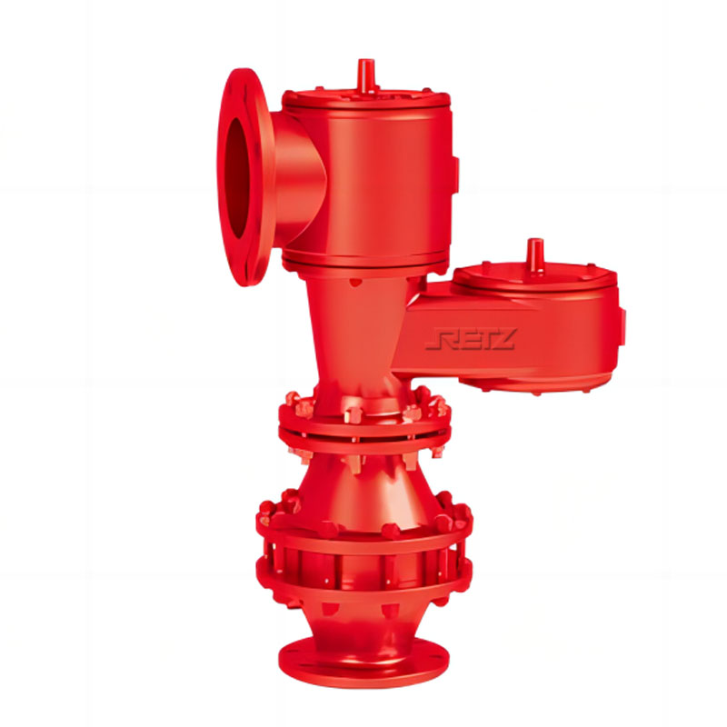 进口带接管呼吸阀 带双接管阻火呼吸阀