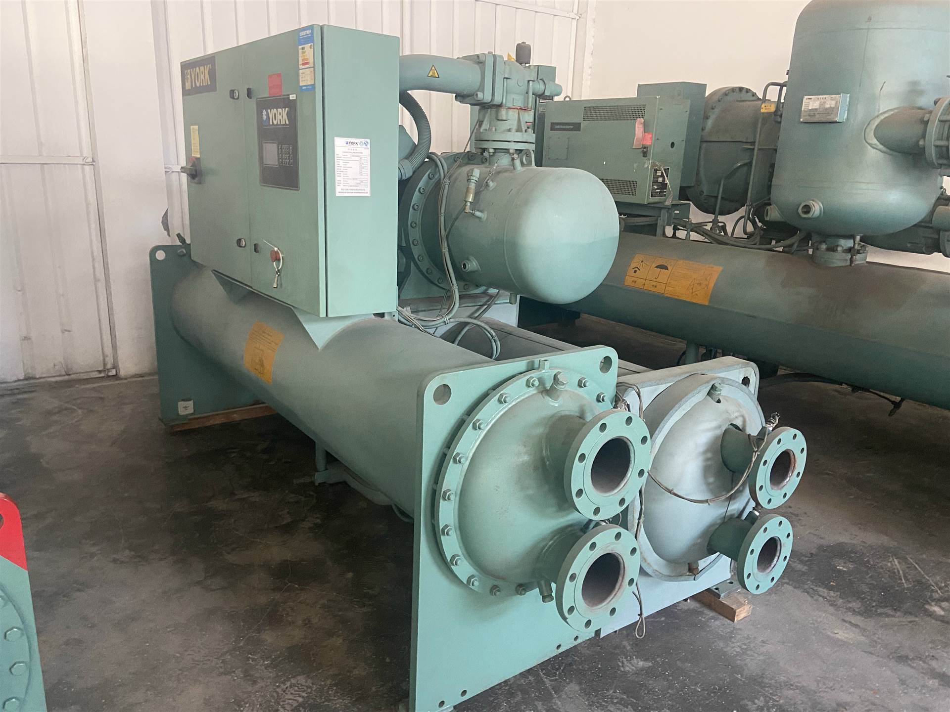 二手空调约克螺杆机YEWS250SA50D1水冷冷水机组