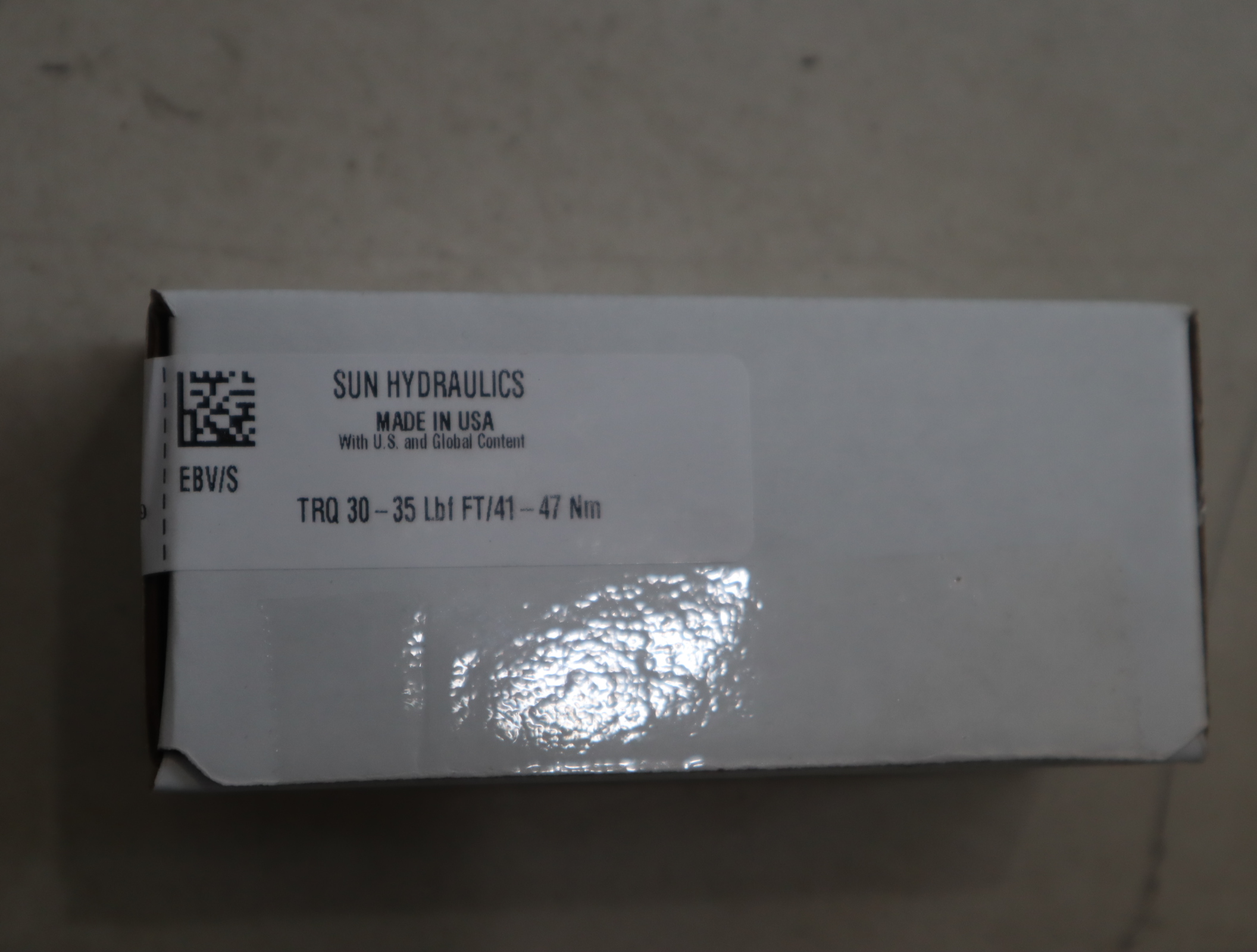 EBV/S  TRQ 30-35 LBF FT/41-47 NM 美国太阳SUN插装阀