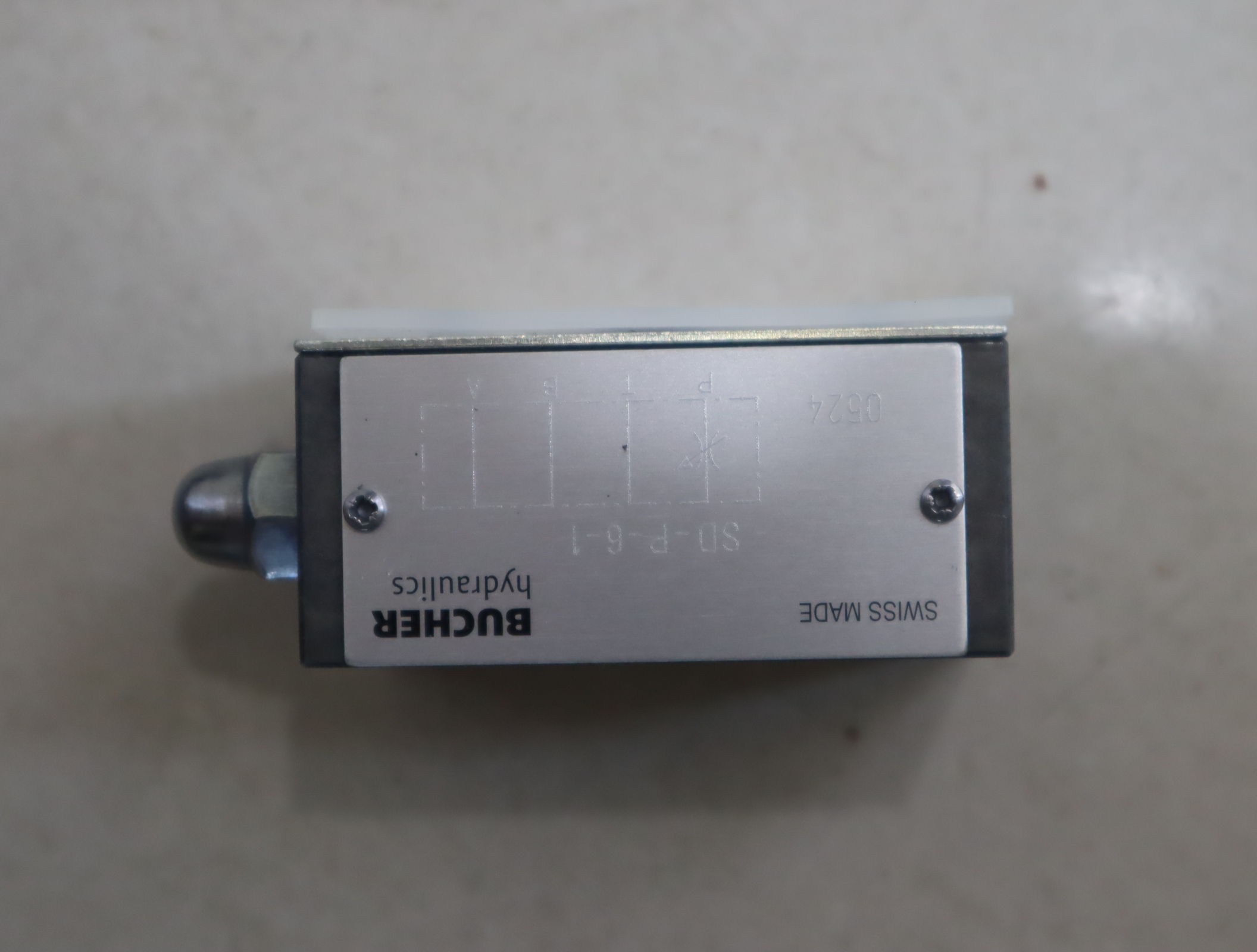 SD-P-6-1 瑞士BUCHER布赫hydraulics 单向阀