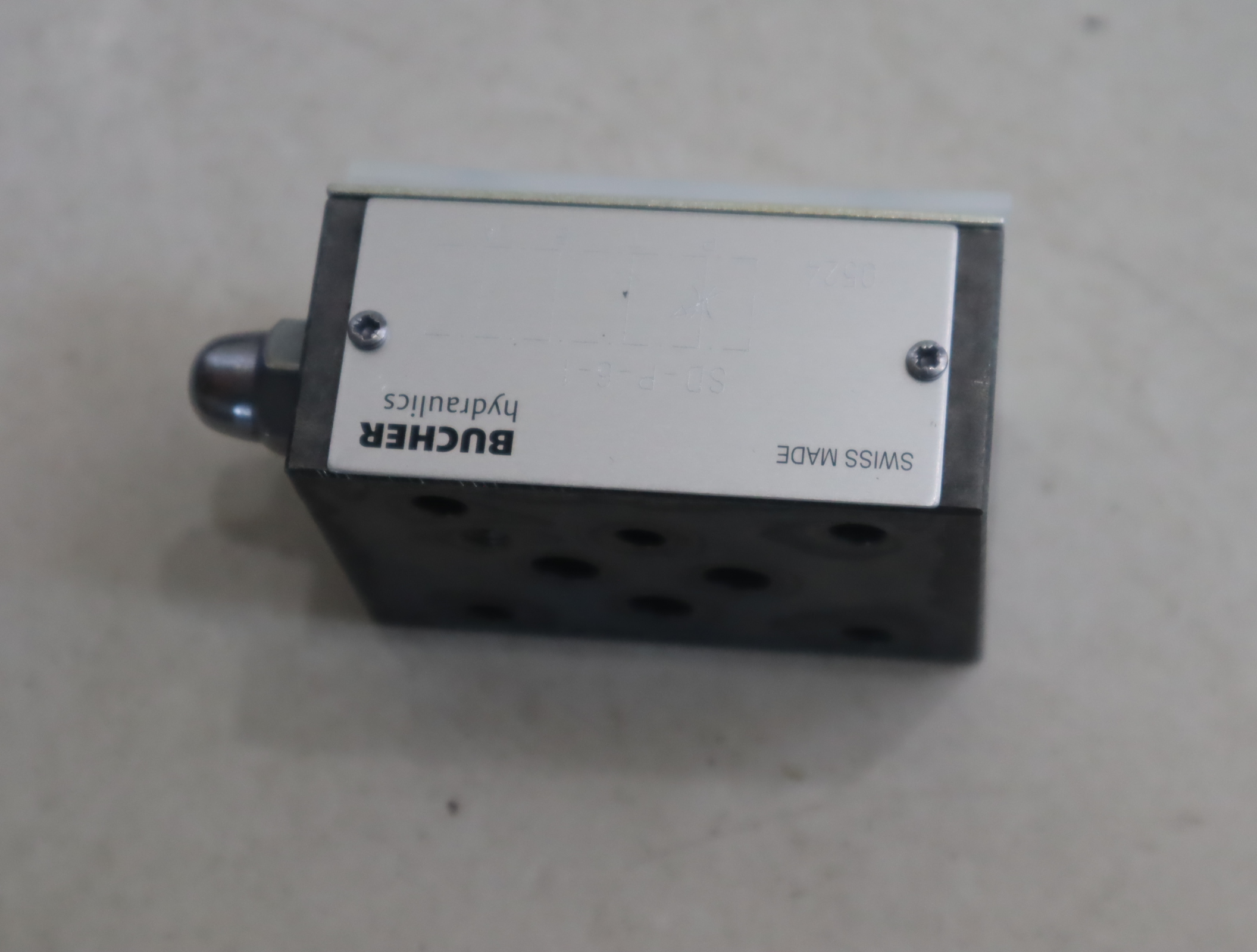 SD-P-6-1 瑞士BUCHER布赫hydraulics 单向阀