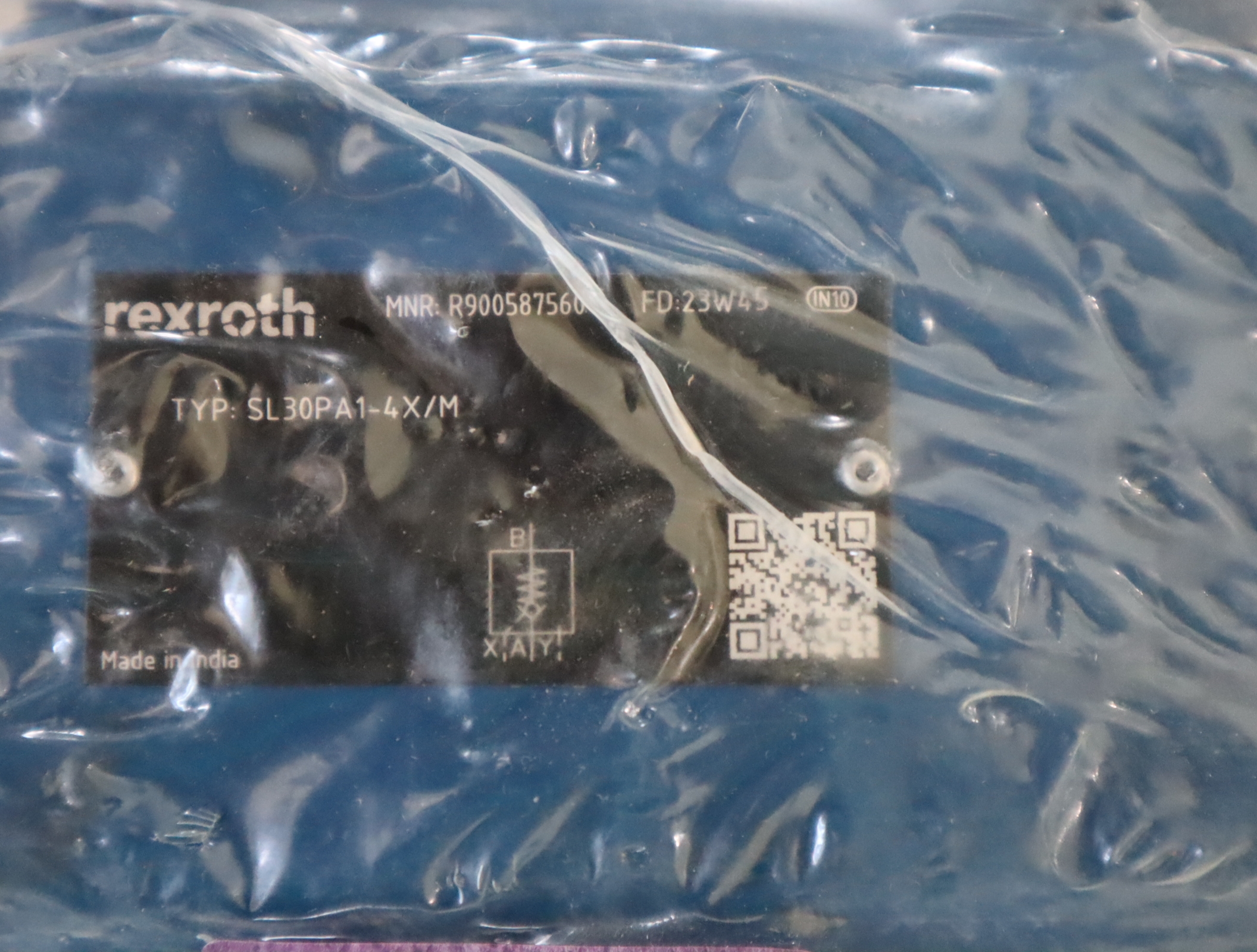 SL30PA1-4X/M SL30PA1-42/M R900587560 力士乐REXROTH单向阀