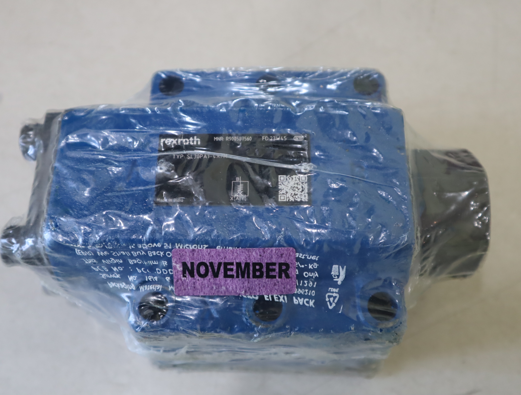 SL30PA1-4X/M SL30PA1-42/M R900587560 力士乐REXROTH单向阀