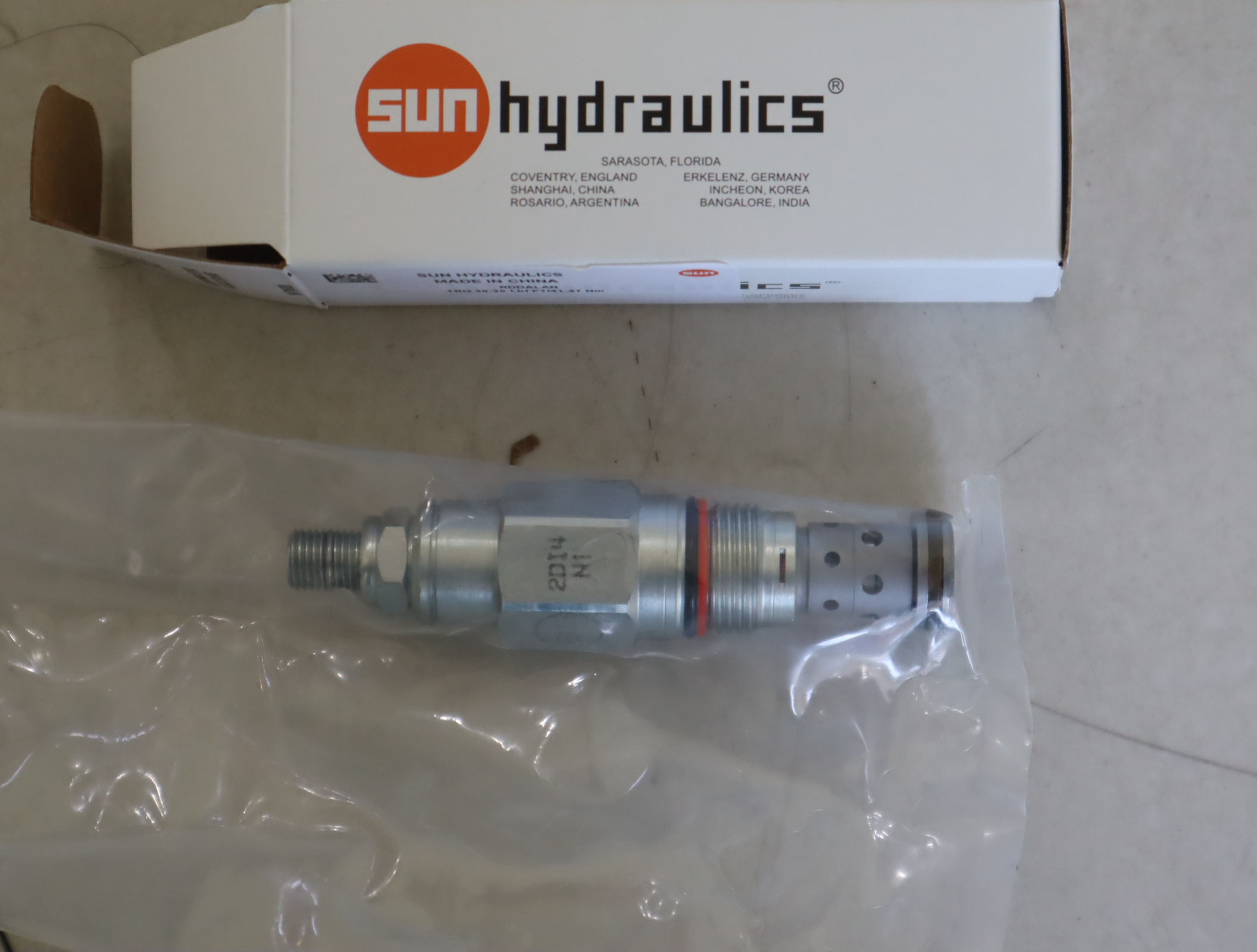 RDDALAN TRQ 30-35 LBF FT/41-47 NM 美国太阳SUN插装阀