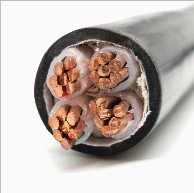 UL20233 EAC认证的300V TPU螺旋四核电缆