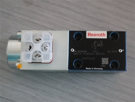0811402018 DBETX-10/80G24-8NZ4M 德国力士乐REXROTH比例流量阀