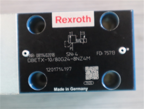 0811402018 DBETX-1X/80G24-8NZ4M 德国力士乐REXROTH比例流量阀
