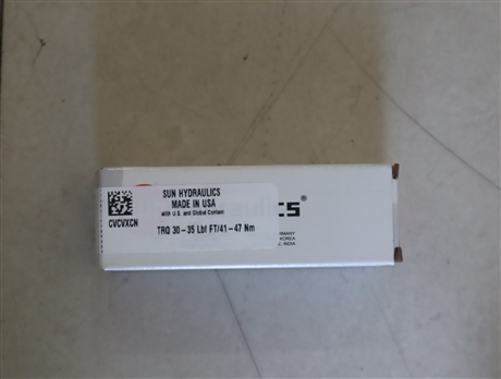 CVCVXCN TRQ 30-35 LBF FT/41-47 NM 美国太阳SUN插装阀