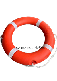 船用救生圈成人救生游泳圈2.5KG加厚实心国标塑料包邮