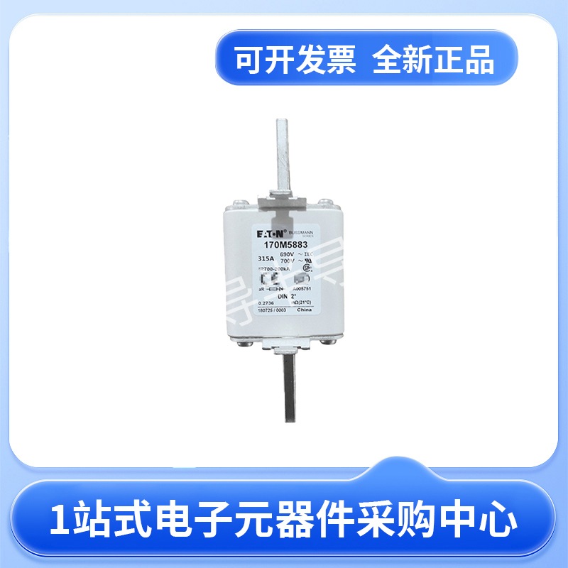 伊顿巴斯曼熔断器170M5883 170M5884 170M5885 170M5886现货24+