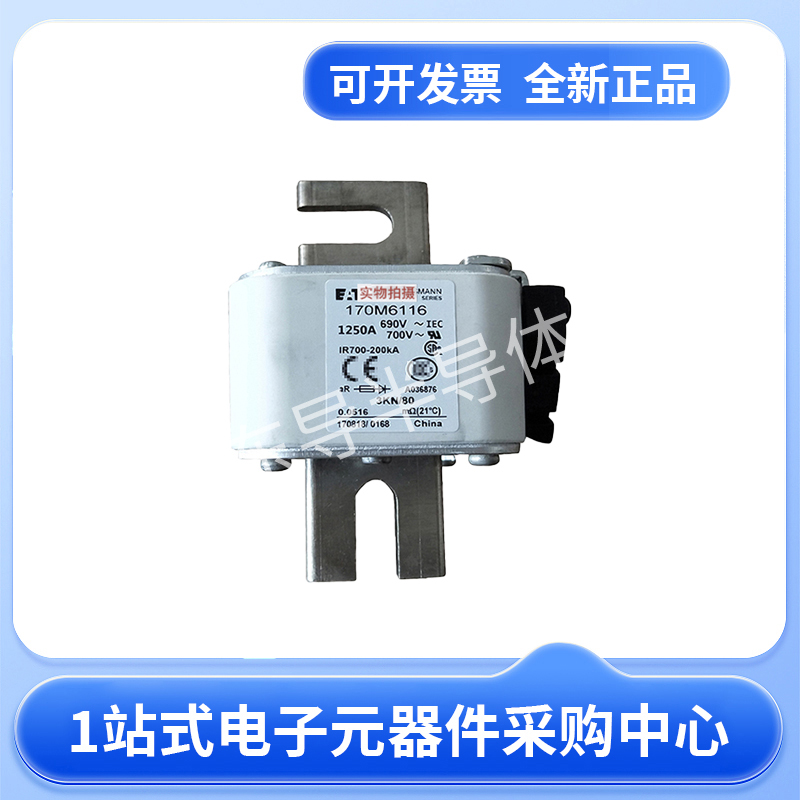 伊顿巴斯曼熔断器170M6115 170M6116 170M6117 170M6118现货24+