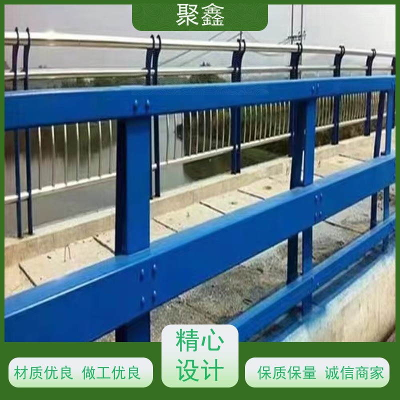 聚鑫 甘肃塑木护栏 道路两侧防撞护栏 性价比高 经久耐用