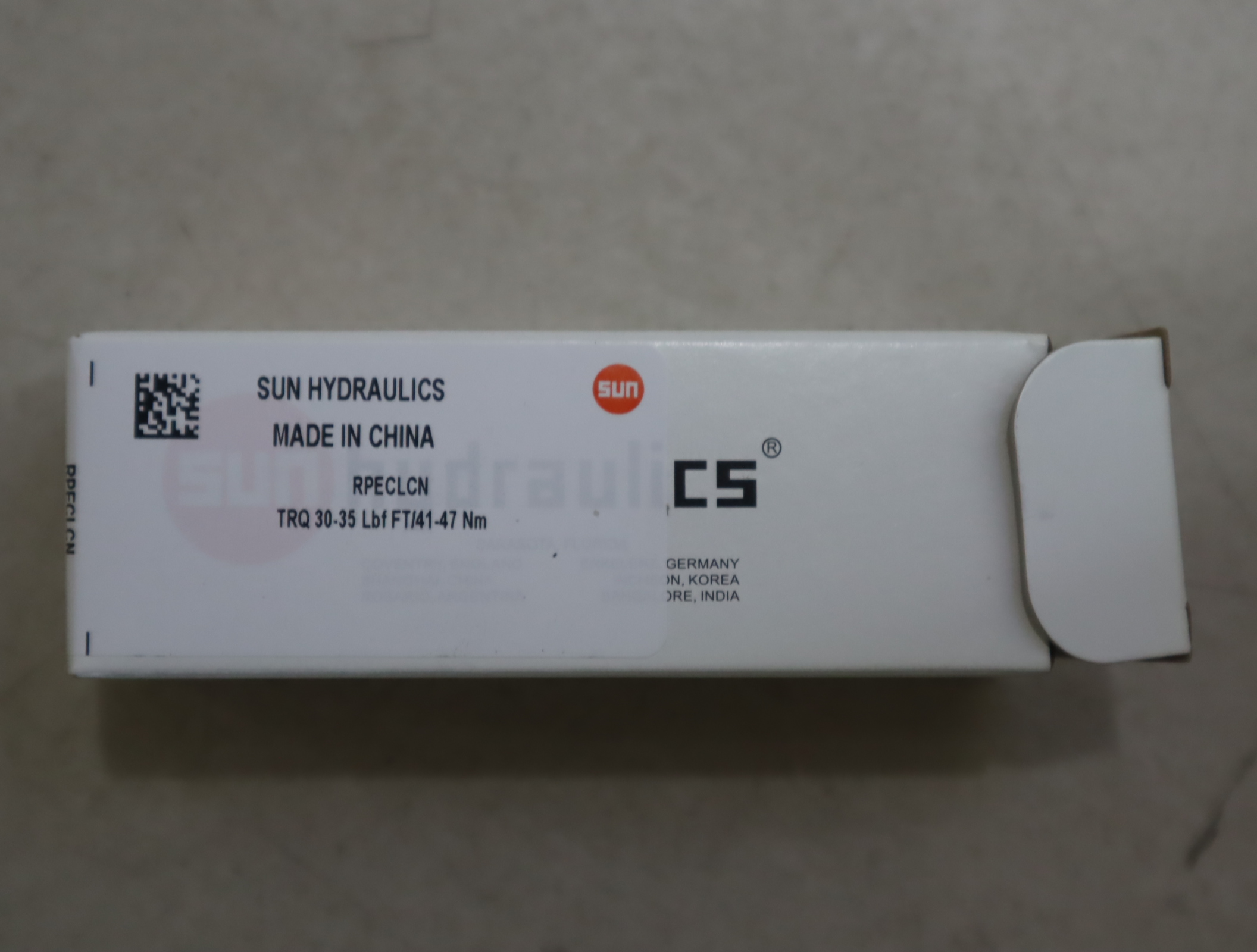 RPECLCN TRQ 30-35 LBF FT/41-47 NM 美国太阳SUN插装阀