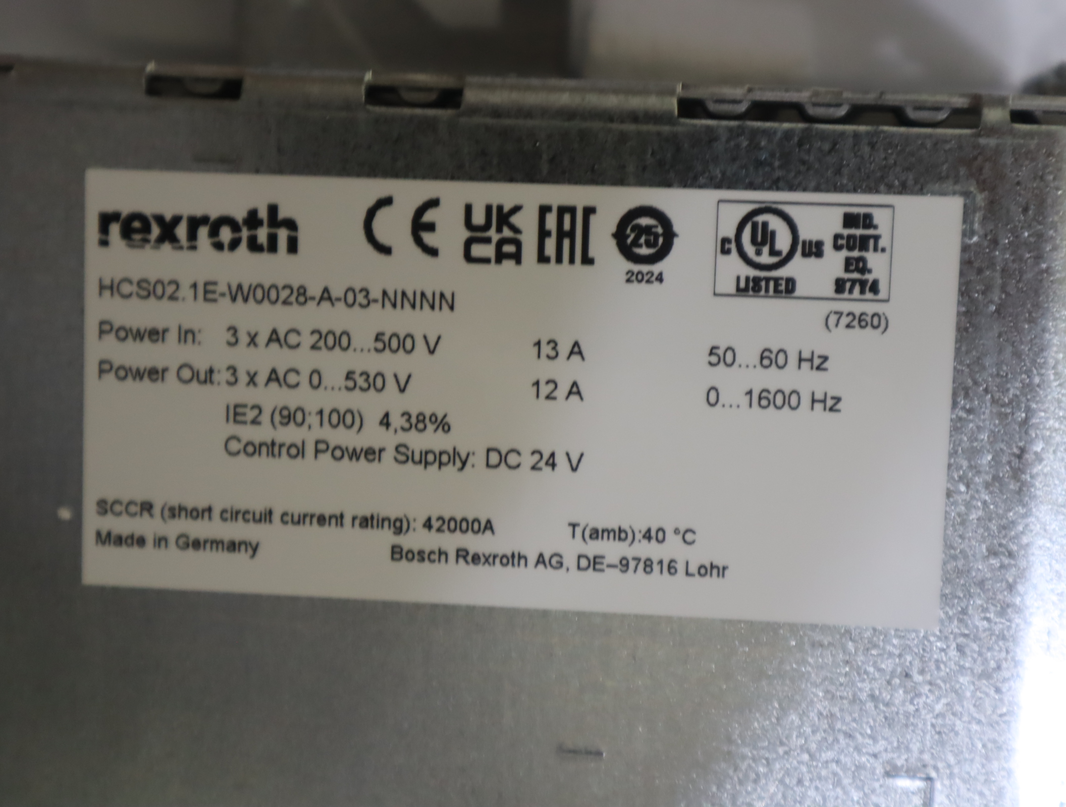 R911298374 HCS02.1E-W0028-A-03-NNNN 德国力士乐REXROTH驱动器