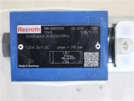 Z4WE6E63-3X/EG24N9K4 R900937595 德国力士乐REXROTH电磁阀