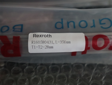 R160580431 L 356mm T1 T2 28mm 德国力士乐REXROTH滑块导轨