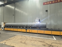 建筑工程应用滚盘式数控定长相贯线切割机