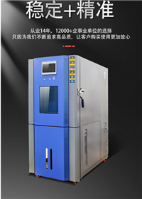 可程式高低温恒温恒湿试验
