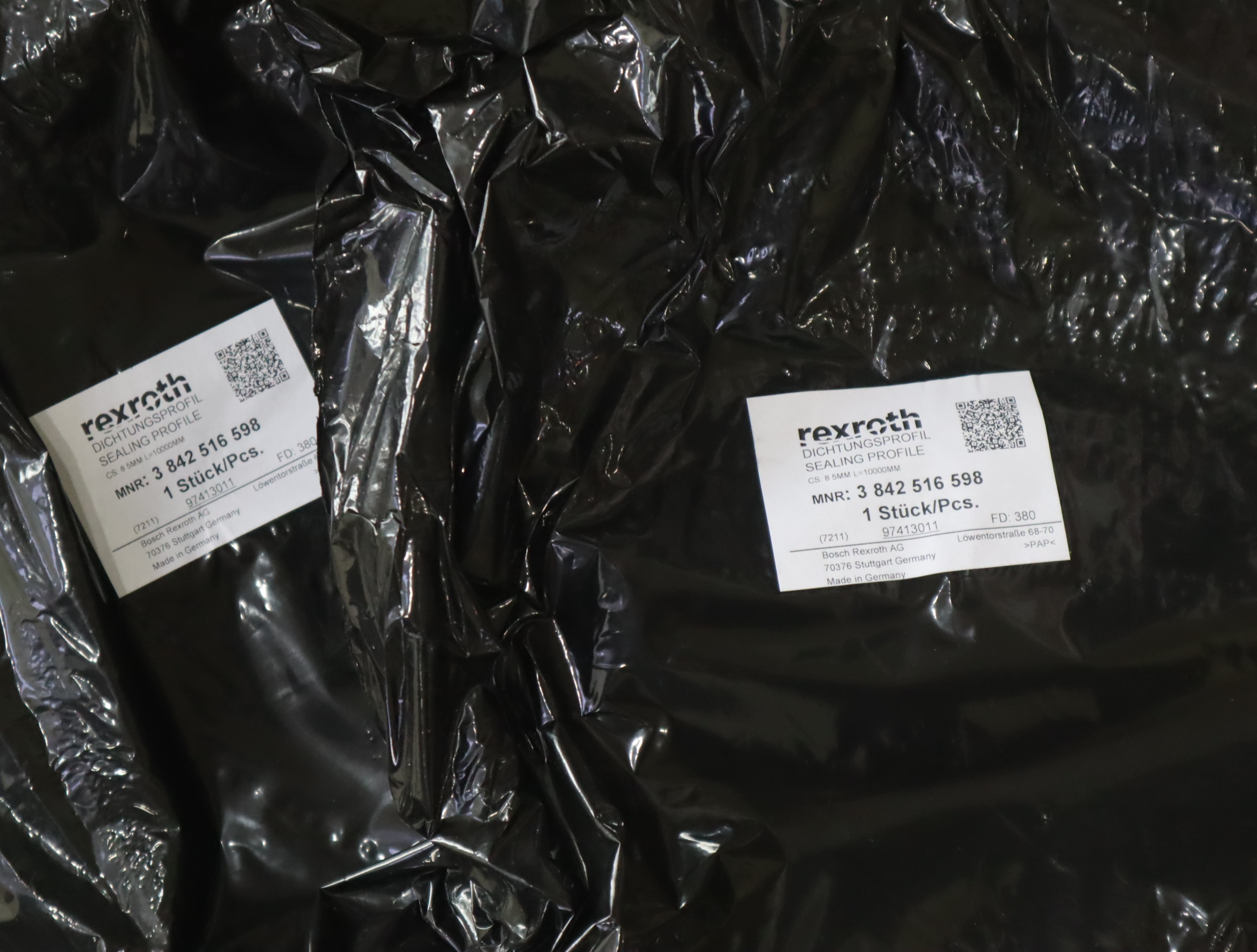 3842516598 CS:85MM L 10000MM 德国力士乐REXROTH封闭雕刻板条