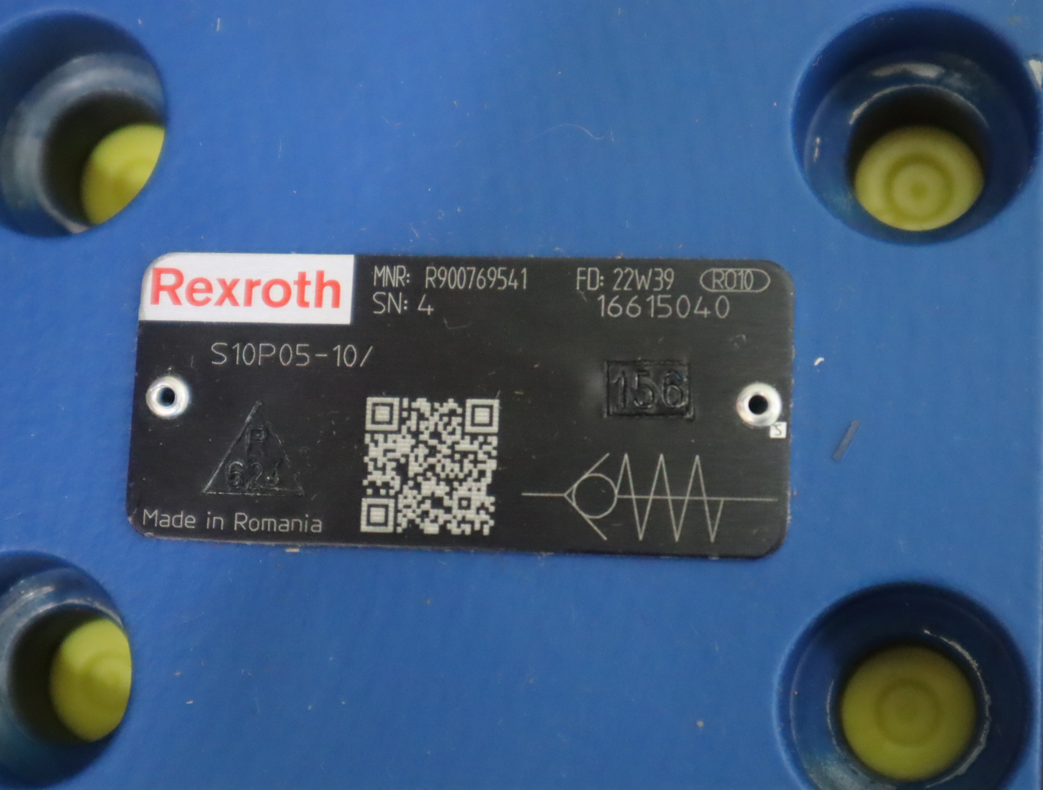 S10P05-10/ S10P05-1X/ S10P05-11/ R900769541 力士乐REXROTH