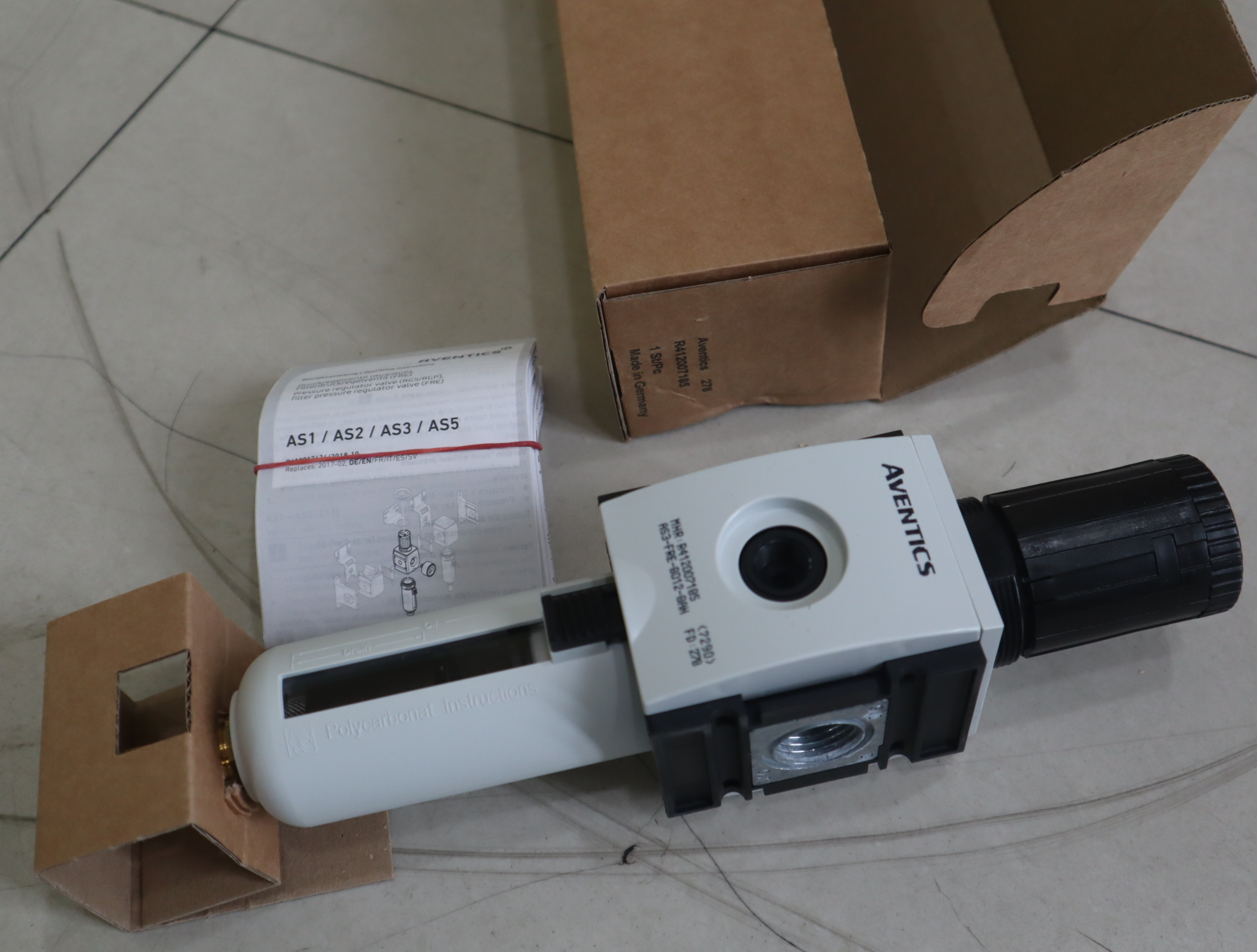 R412007185 AS3-FRE-6012-6AN 德国安沃驰AVENTICS气动阀