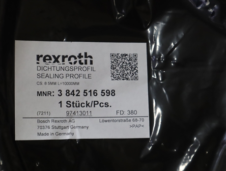 3842516598 CS:85MM L 10000MM 德国力士乐REXROTH封闭雕刻板条