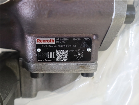 PV7-1A/16-30RE01MC0-08 R900533582 德国力士乐REXROTH叶片泵