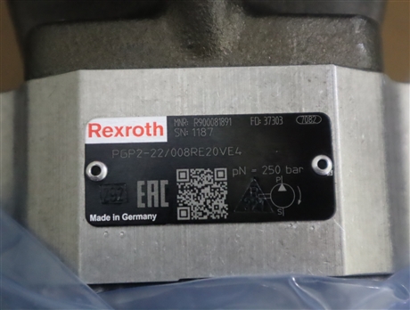 PGP2-2X/008RE20VE4 R900081891 德国力士乐REXROTH齿轮泵