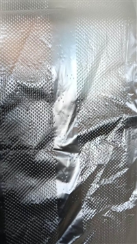 供应透明大规格防滑塑料袋高压pe防滑纹打孔外套包装码垛防潮抗压