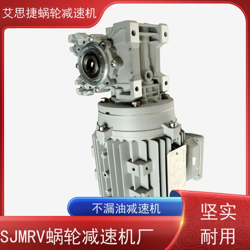 艾思捷 打孔机用 蜗杆齿轮减速机 SJMRV090-7.5-双轴入 三相380