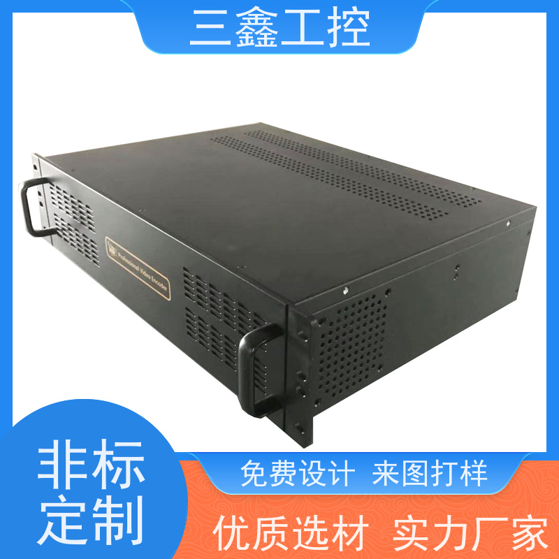 深 圳三鑫上架式不锈钢电源机箱 钣金外壳加工 可按色版订做