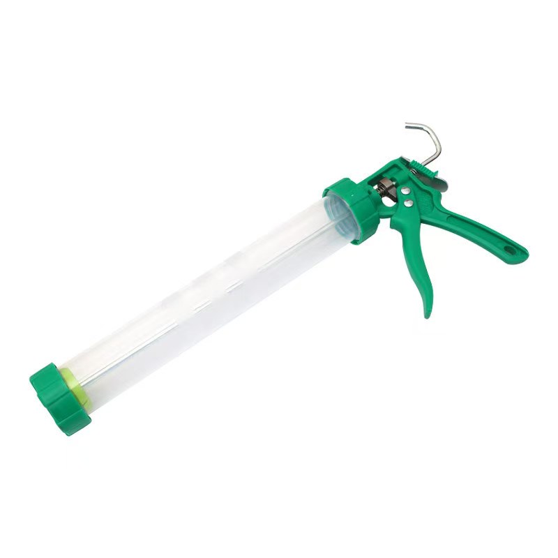  塑料结构胶枪圆筒式防滴软胶枪 轻便通用型手动压胶枪 