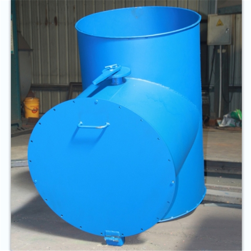 风速高 送风均匀矿铁质风筒卸压三通 煤矿铁质风筒卸压三通